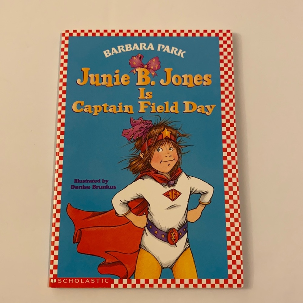 Junie B. Jones Is Captain Field Day by Barbara Park Excellent Condition